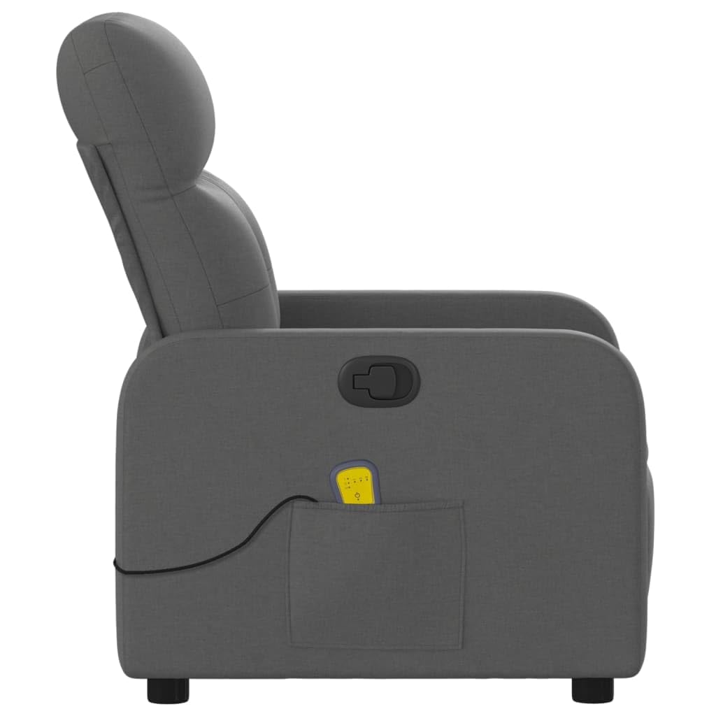 Sillón de Masaje reclinable de Tela Gris Oscuro, Sillón De Relax, Sillon Masaje Relax, Sillon Relax Electrico, Hogar Sillon Relax, Sillones Comodos, Sofa Tantra - 374207