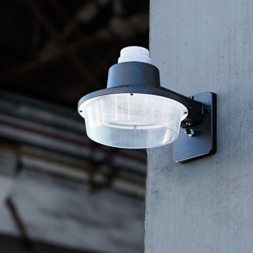 Stanley 5000LM Dusk to Dawn LED Barn Light is Perfect for Illuminating Large Areas for Outdoor Additional Security 3000K-5000K 56W