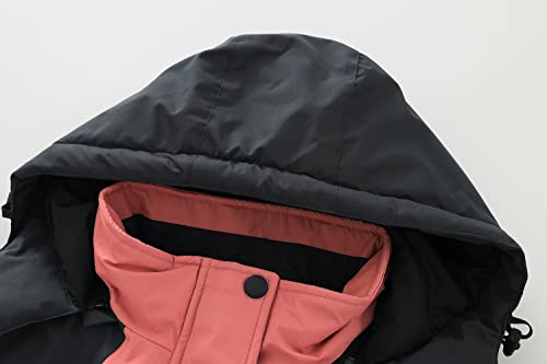 Image of Women's Waterproof Ski Jacket Hooded Snowboard Coat Warm Winter Snow Jackets