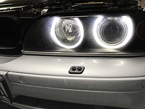 Kit de Luces LED Halo Anillos Angel Eyes 7000K Xenón Blanco miniatura 3