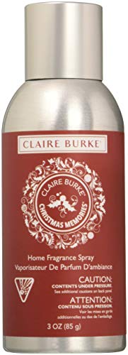 Claire Burke Christmas Memories Spray Kitchen Décor Fragrance/Home Scent, Small, Red