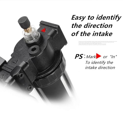Régulateur d'huile SFC200 avec filtre à piège triple action compact - 7