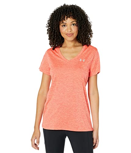 Image of Under Armour Womens Tech V-Neck Twist Short-Sleeve T-Shirt