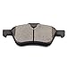 ECCPP Disc Brake Rotors and Ceramic Brake Pads [2+4] fit for 2002 2003 2004 2005 2006 for Mini Cooper