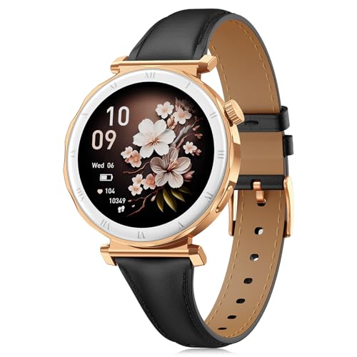 BOALZETD Montre Connectée Femme - Élégant Petit Poignet avec Écran AMOLED 1,19