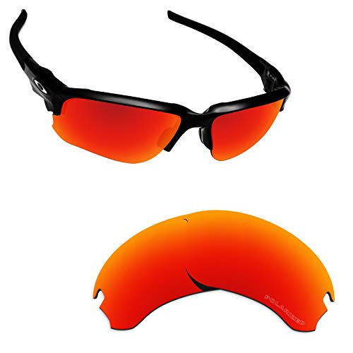 Image of Alphax Polarized Replacement Lenses for Oakley Si Speed Jacket OO9228 Sunglasses - Glare Reduction | Precision Cutting