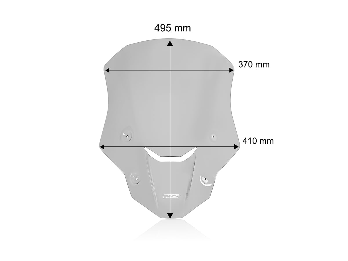 CUPOLINO CAPONORD FUME' WRS TRANSALP XL 750 2025