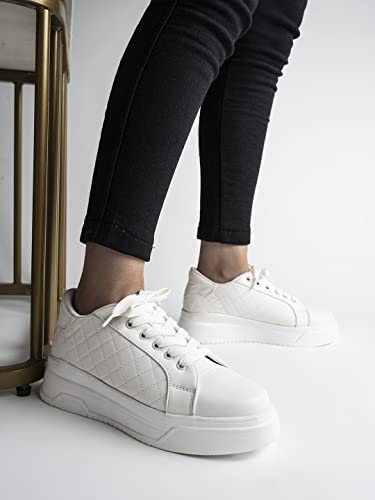 Image of Shoetopia Women Lace up Sneaker Shoes