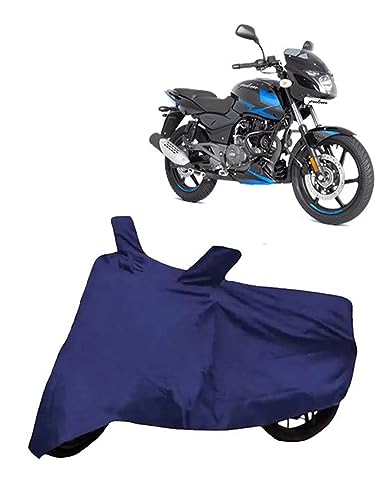 Image of Waterproof Bike /Scooty Cover For Bajaj Pulsar 150 (Pulsar 150 Bike Cover /Pulsar 150 Bike Cover Waterproof /Bajaj Pulsar 150 Bike Cover), Blue