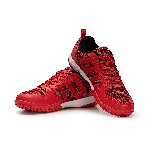 Image of Li-Ning Ultra Max Non-Marking Cushion Badminton Shoe (Red /Black, 11UK)