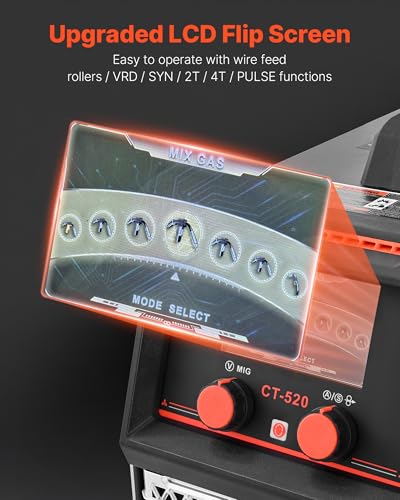 VEVOR 5-in-1 Pulse MIG Welder