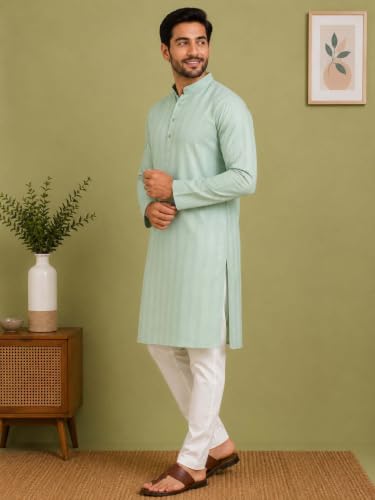 Image of Designer Ethnic Wear||Fusion Wear Men||Short Kurta for Men