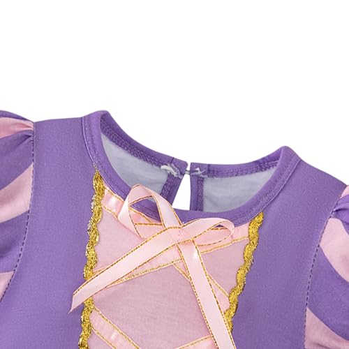 Vestidos de Princesa para Bebés Niñas con Diadema miniatura 3