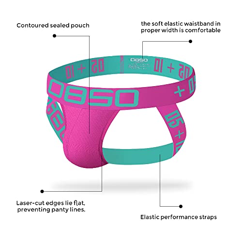 Hoofesan Men's Jockstrap Men's Thong Briefs Underwear Sexy Cotton Bikini Athletic Supporters For Men 3-Pack #TOP5
