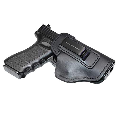 MAYMOC The Defender Funda de Cuero IWB para S&W M&P Shield -...