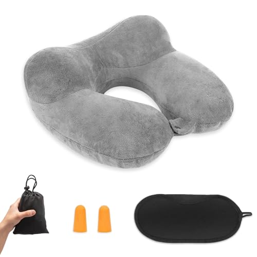 Zyluniy Almohada De Viaje Hinchable Almohada
