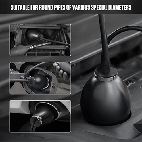 Universal Easy Intake Adapter For 12V Vehicle Pipes Fuel Leakage Detector Diagnositc Tester #TOP3