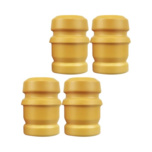 SWPHRT 4PCS Car Front Rear Bump Stop OEM# 52087636AC Vehicle Left Right Suspension Bumpers Automotive Bump Stopper Replacement Accessories Compatible with TJ 1997-2006 1500 2500 3500