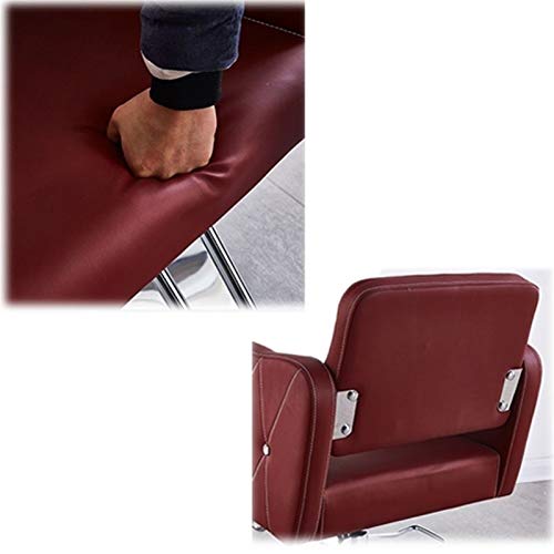 Hair Cutting Salon Chair Beauty Personal Care Salon Chairs for Hair Stylist Hydraulic Recline Barber Chair Salon Shampoo Hair Styling Pack Salon Styling Beauty Equipment (Color : B) - Image 3