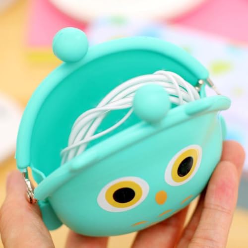 Cute Small Animal Coin Purses Women Girl Gift Bag with Clasp Kiss Lock Clasp Change Pouch Mini Coin Wallet Vintage Trinkets Pouch - Pig,Panda,Frog,Owl2