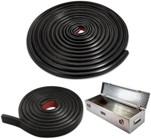 2 Pack Toolbox Weather Seal Gasket 14.7Ft D-shaped Seal Strip 8.2...