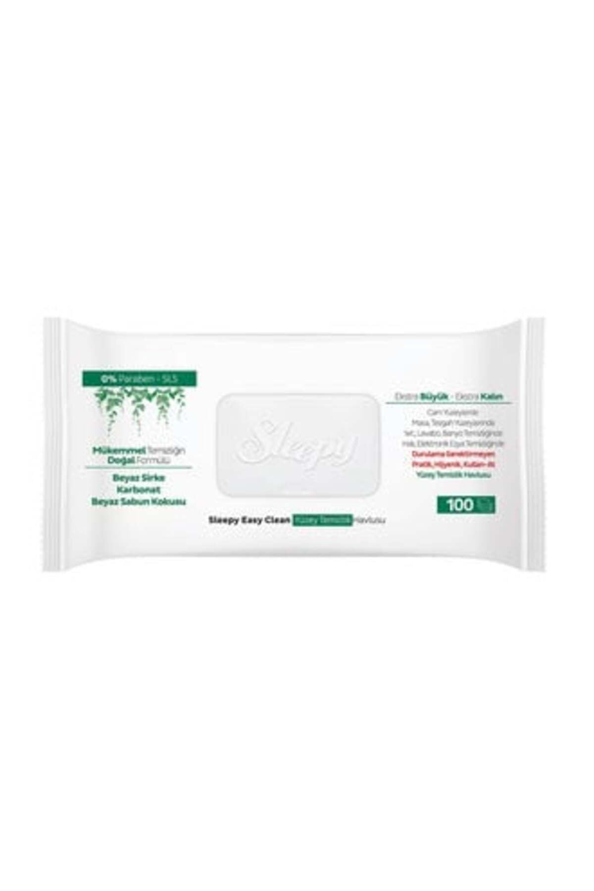 Sleepy Easy Clean Yüzey Temizlik Havlusu 100' lü x 6 Adet