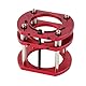 Sorandy Router Lift Basis | 4 Backen Klemmung Frästisch Hubsystem Basis | Aluminiumlegierung und Edelstahl | Holzbearbeitungswerkzeug für Motoren mit 64–66mm Durchmesser