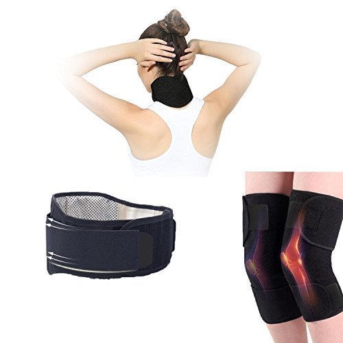 Back Brace，Knee Brace，Neck Brace，Adjustable Self-Heating Magnetic Therapy Belt For Pain Relief And Muscle Relaxation