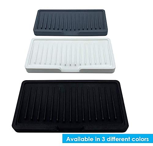 Sponge Holder For Kitchen Sink, Organizer Mat For Soap Dispenser, Brush, Scrubber, Sponges - Drainer Silicone Tray For Kitchen Or Bathroom Accessories #TOP4