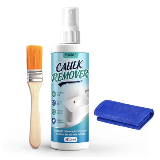 Caulk Remover, Softens Caulk Easily Rapid Decomposition Surface Safe, 6.7Oz