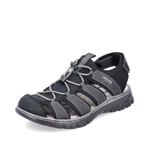 Sandalias Rieker hombre 26770, calzado de caballero cómodo y transpirable para verano