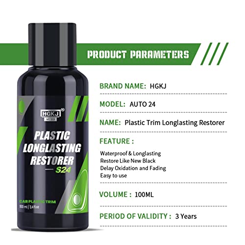 50/100ML Agente de Limpeza para Remodelação de Carros | Restaurador de guarnição | Limpador de carro