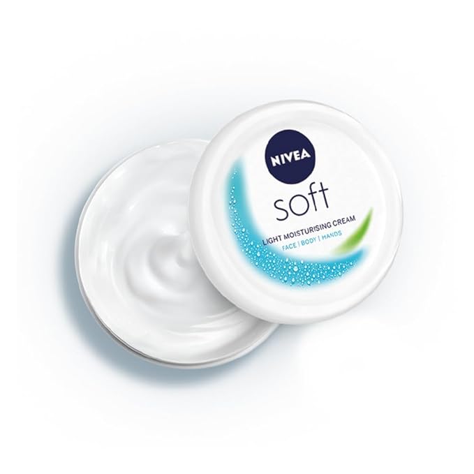 NIVEA Soft Light Moisturizer, 300 ml, for Face, Hand & Body, Non-Greasy Cream with Vitamin E & Jojoba Oil for Instant Hydration at Rs. 275