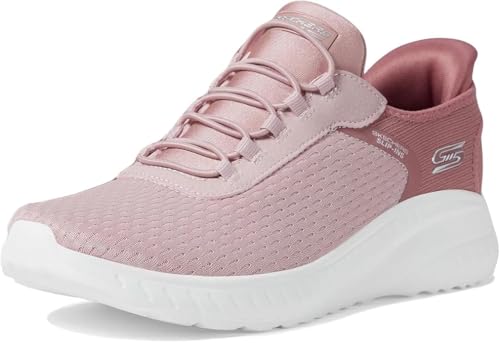 Skechers Women's Hands Free Slip-ins Bobs Squad Chaos - in Color, Blush, 7.5