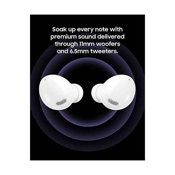 SAMSUNG-Galaxy-Buds-Pro-True-Wireless-Bluetooth-Earbuds-w-Noise-Cancelling-Charging-Case-Quality-Sound-Water-Resistant-Long-Battery-Life-Touch-Control-US-Version-White SAMSUNG-Galaxy-Buds-Pro-True-Wireless-Bluetooth-Earbuds-w-Noise-Cancelling-Charging-Case-Quality-Sound-Water-Resistant-Long-Battery-Life-Touch-Control-US-Version-White