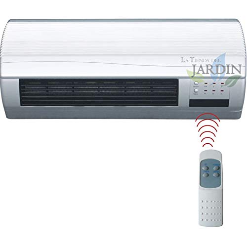 Suinga Calefactor DE Pared, función ventilación. Potencia 1000-2000 W