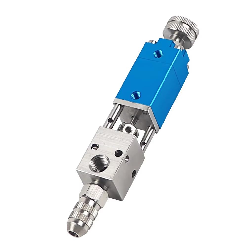 Toplionace BF-21A Pneumatisches Dosierventil, Stiftdosiergerät für Klebstoffe mit Edelstahlgehäuse