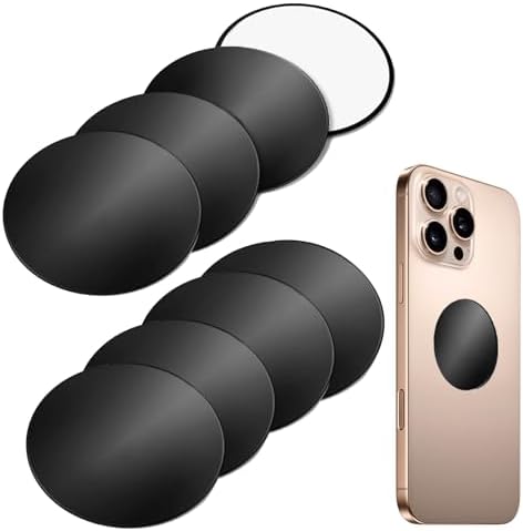 8Packs Thin Metal Plates Replacement Mount Plate Kits with Strong...