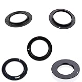 10個/ロット M42-EOS M42-AI M42-AF M42-PK M42-NEXアルミニウムM42ネジマウントレンズアダプター キヤノン ニコン ソニー ペンタックス カメラレンズ(M42-EOS)用