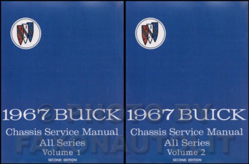 1967 Buick Factory Repair Shop & Service Manual Riviera, GS, Gran Sport, 400 Special, Special Deluxe, Skylark, LeSabre, LeSabre Custom, Wildcat, Wildcat Custom, Electra, Electra Custom, Sport Wagon