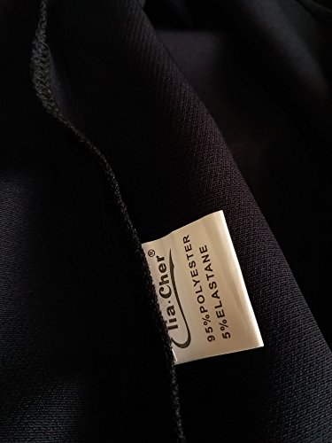 Eliacher Women's Deep V Neck Adjustable Spaghetti Straps Summer Dress Sleeveless Sexy Backless Party Dresses With Pockets (12-14,Us) Black Large #TOP4