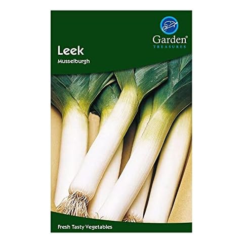 Garden Treasures Fresh Herbs Vegetable Fruit Seeds Salad Grow Your Own Indoor Outdoor (Leek Musselburgh) Cover