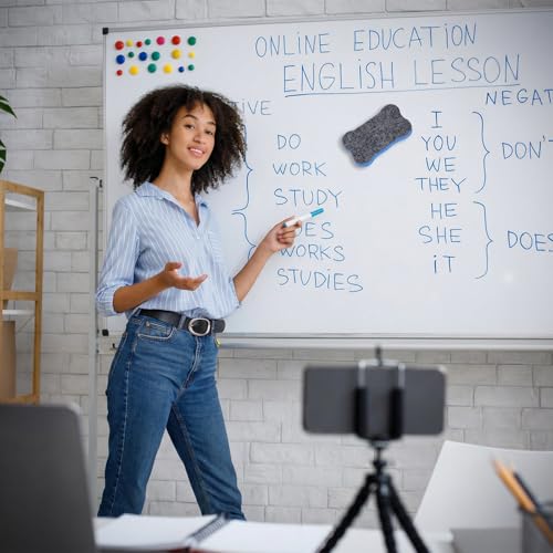 Whiteboard Eraser Magnetic Dry Erase Eraser White Board Erasers Dry Erase Erasers Dry Erase Eraser Magnetic Whiteboard Eraser for Dry Erase Board Glass Board Calendar Board Office  image 7