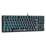 Teclado Mecânico Gamer T-Dagger Bora Switch Outemu Mk2 Blue Led Azul Abnt2 - T-Tgk313-Blue