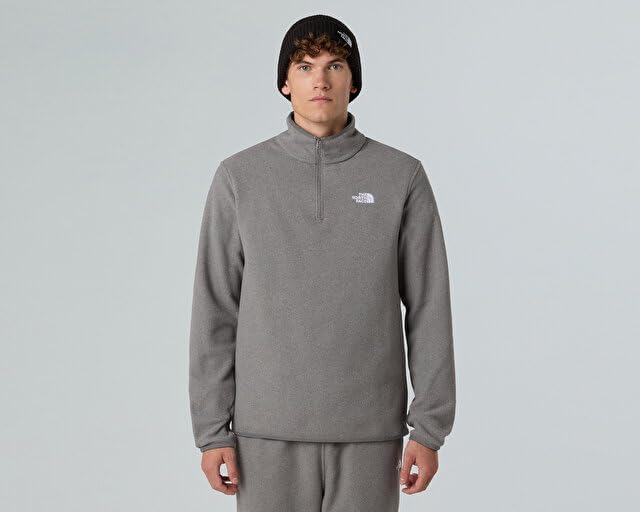The North Face mens Glacier Fleece Quarter Zip Jacket