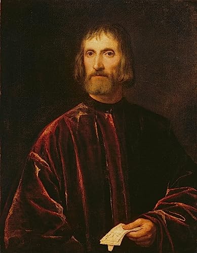 Toile Tiziano Vecelli Andrea Dei Franceschi poster dart 50x70 cm pour deco murale