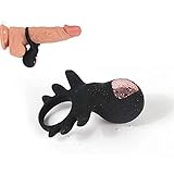 2. Doble placer para él y para ella: cepillo de placer en un lado y surco generoso en el otro lado para un mayor contacto y estimulación del clítoris durante el sexo.