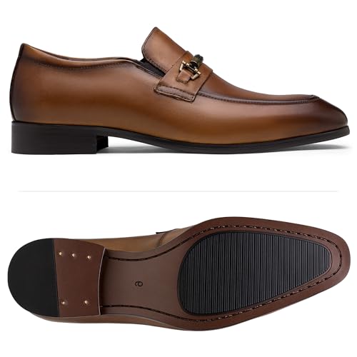 Image of Jousen Men's Penny Loafers Slip On Dress Business Shoes