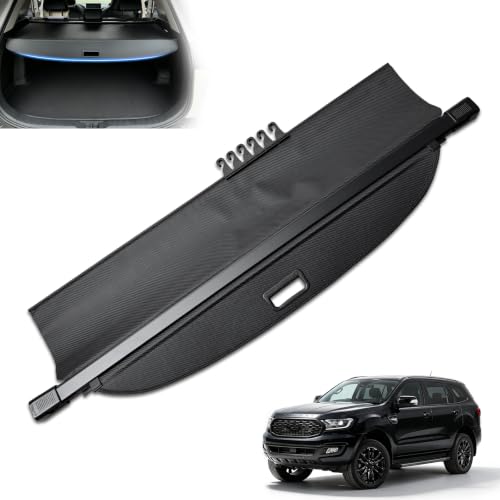 MIALUTY® Cargo Cover for 2016-2022 Ford Everest Retractable Trunk Cover