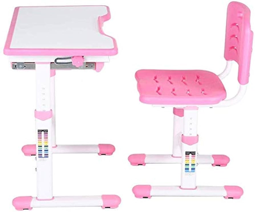 TARKAN Height Adjustable Kids Desk & Chair Set | Children Study